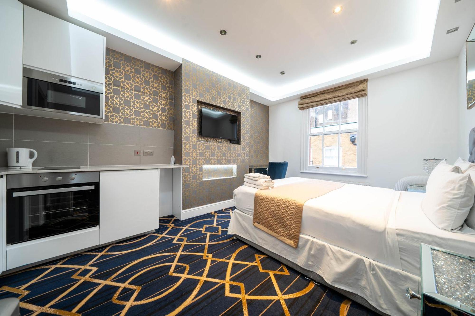 Marble Arch Mews Apart'Hotel Londra Exterior foto